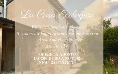 Vacanze di AGOSTO in Villa privata di Lusso tra Umbria e Lazio