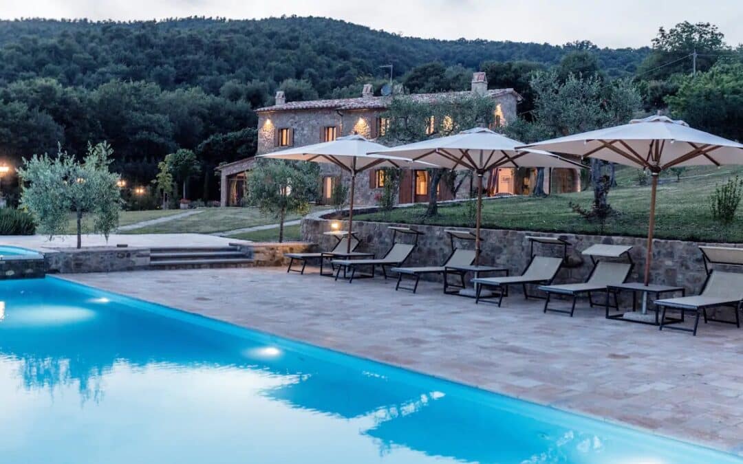 Villa privata di lusso con piscina tra Umbria e Toscana – La Tiberina