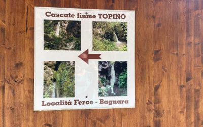 Trekking con bambini in Umbria alle Cascate naturali Le Ferce di Nocera Umbra