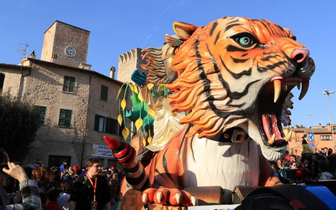 Carnevale 2024 in Umbria: tutti i corsi mascherati!
