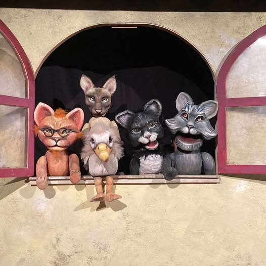 La Gabbianella e il gatto al Tieffeu di Perugia spettacolo di teatro di figura per bambini
